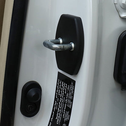 4 PCS Car Door Lock Buckle Decorated Rust Guard Protection Cover for DS3 DS4 DS5 DS5LS DS6, For DS3