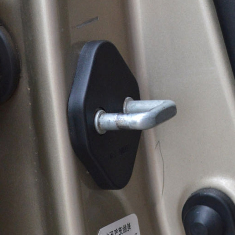 4 PCS Car Door Lock Buckle Decorated Rust Guard Protection Cover for Toyota Corolla VIOS Highlander YARiS L Corolla Ralink, For Toyota Corolla