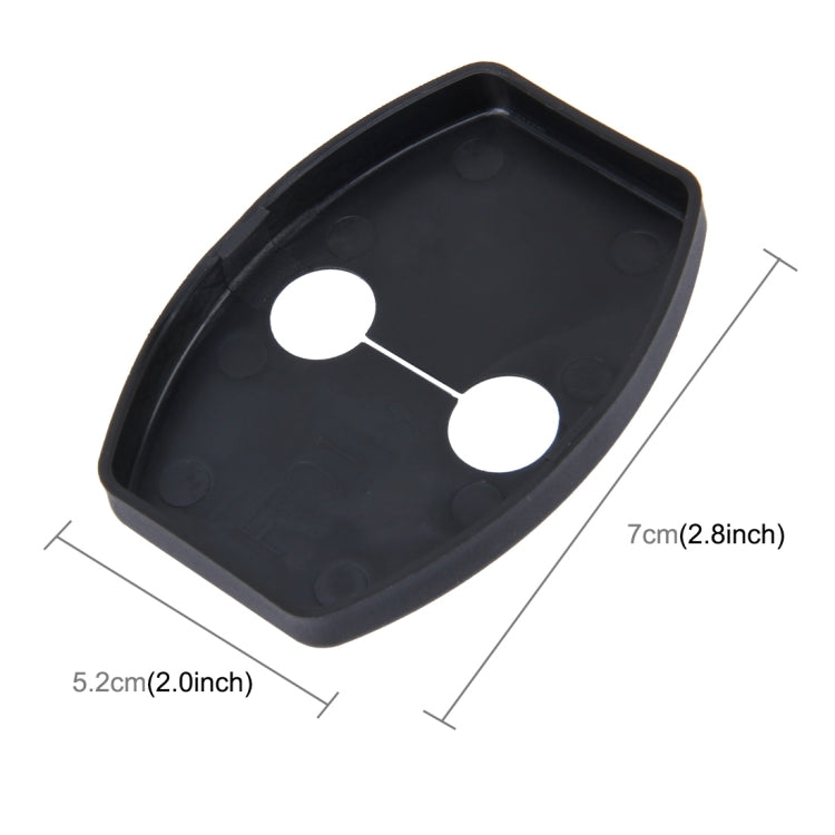 4 PCS Car Door Lock Buckle Decorated Rust Guard Protection Cover for Toyota RAV4 Corolla Reiz VIOS Camry Highlander Yaris Prado Prius Crown, For Toyota RAV4