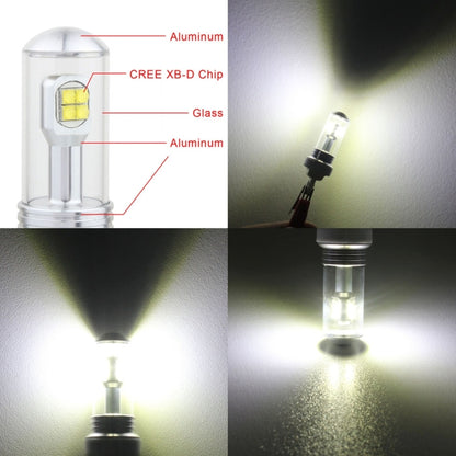 2 PCS  1156/BA15S 40W 800 LM 6000K Car Turn Light Backup Light Brake Light with 8 CREE Lamps, DC 12V, 1156