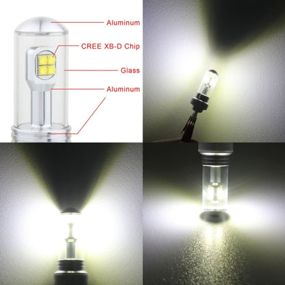 2 PCS  7443 40W 800 LM 6000K Car Brake Light with 8 CREE Lamps, DC 12V, 7443