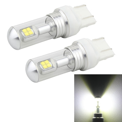 2 PCS  7443 40W 800 LM 6000K Car Brake Light with 8 CREE Lamps, DC 12V, 7443