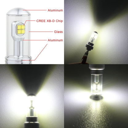 2 PCS  H7 40W 800 LM 6000K 8 CREE LEDs Car Fog Lights, DC 12V, H7