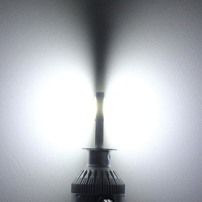 2 PCS  H13 18W 1800 LM 6000K IP68 Canbus Constant Current Car LED Headlight with 2 COB Lamps, DC 9-36V, H13