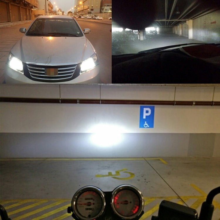 2 PCS  H13 18W 1800 LM 6000K IP68 Canbus Constant Current Car LED Headlight with 2 COB Lamps, DC 9-36V, H13