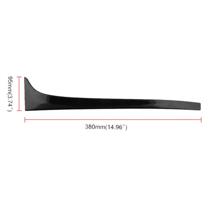 Car-styling ABS Gloss Black Rear Wing Side Spoiler Lip for Volkswagen Golf 7 MK7 2014-2017, Side Spoiler Lip for Volkswagen Golf 7 MK7 2014-2017
