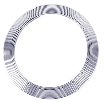 Universal Decorative Scratchproof Stickup 8M Flexible Car Wheel Hub TRIM Mouldings Shining Decoration Strip, 8m Shining, 8m
