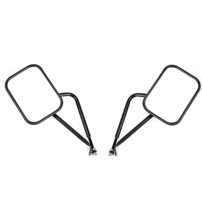 2 PCS Car Door Off Side View Mirror Rectangular Reversing Mirrors for Jeep Wrangler JK 2007-2017, For Jeep Wrangler JK 2007-2017