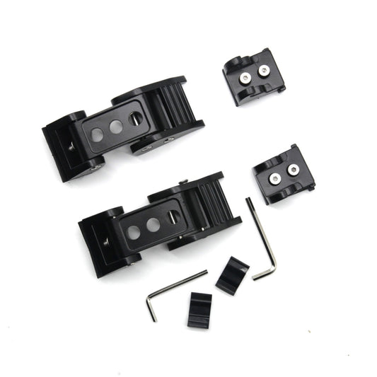 2 PCS Car Three Holes Hood Latch Locking Catch Buckle Engine Cover for Jeep Wrangler JK 2006-2017, Jeep Wrangler JK 2006-2017(Three Holes)