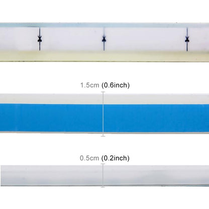 2 PCS 30cm DC12V 4.2W Ultra-thin Car Auto Double Colors Turn Lights / Running Lights, with LED SMD-2835 Lamp Beads (Turn Lights: Yellow Light; Running Lights: White Light), Turn Lights: Yellow Light; Running Lights: White Light