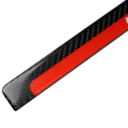 4 PCS Car Carbon Fiber Threshold Decorative Sticker for Mercedes-Benz W204 C Class 2007-2013, Threshold