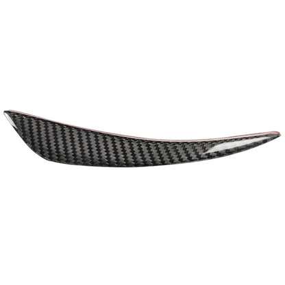 4 PCS Universal Car Carbon Fiber Front Air Knife Decorative Sticker, 4 in 1 Front Air Knife