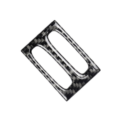 Car Carbon Fiber Intermediate Air Outlet Panel Decorative Sticker for Mercedes-Benz W204 2011-2013, Intermediate Air Outlet