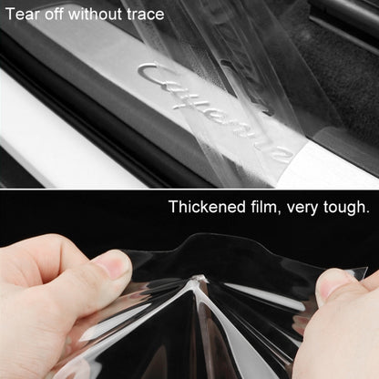Universal Car Door Invisible Anti-collision Strip Protection Guards Trims Stickers Tape, Size: 2cm x 10m, Size: 2cm x 10m