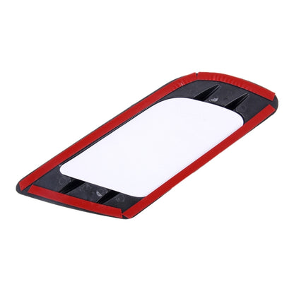 2 PCS Euro Style Plastic Decorative Air Flow Intake Turbo Bonnet Hood Side Vent Grille Cover With Self-adhesive Sticker
