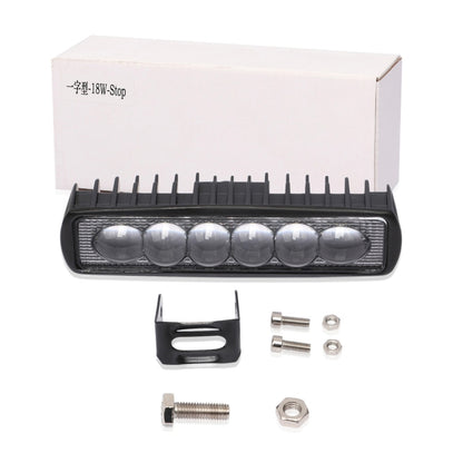 6 inch 18W 6000K IP68 8D Car Boat Marine Work Lights Spotlight LED Bulbs, DC 10-30V, 18W