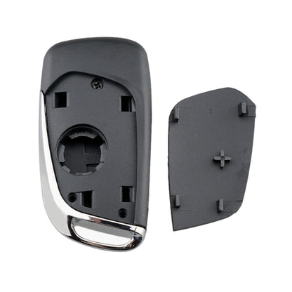 For PEUGEOT Car Keys Replacement 3 Buttons Car Key Case with Holder, without Grooved, 3 Buttons without Grooved
