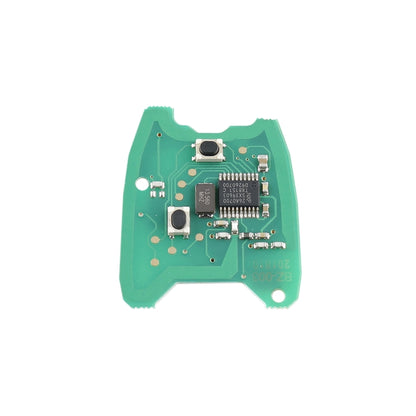For PEUGEOT 206 2 Buttons Intelligent Remote Control Car Key with Integrated Chip & Battery, Frequency: 433MHz, For PEUGEOT 206