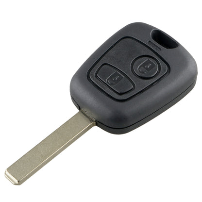 For PEUGEOT 206 / 307 2 Buttons Intelligent Remote Control Car Key with Integrated Chip & Battery, without Grooved, Frequency: 433MHz, For PEUGEOT 206 / 307