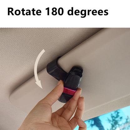 Vehicle Mounted Glasses Clip Car Eyeglass Bill Holder, Package: OPP Bag