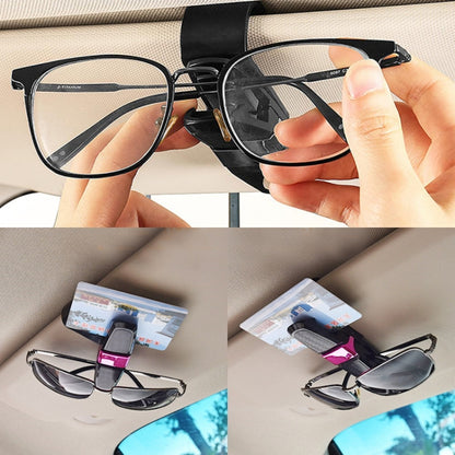 Vehicle Mounted Glasses Clip Car Eyeglass Bill Holder, Package: OPP Bag