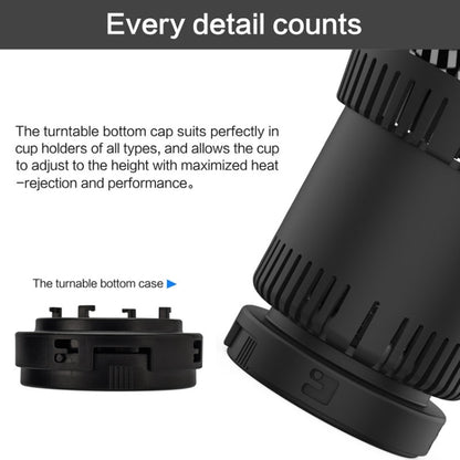 Portable 12V Car Smart Dual-purpose Heating Cooling Cup Holder, For Car