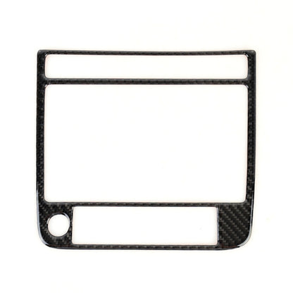 Car Carbon Fiber Navigation Panel Decorative Sticker for Volkswagen Touareg, Navigation Panel
