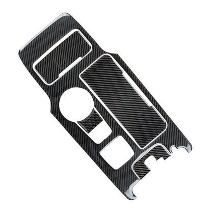 5 PCS Car Carbon Fiber Gearshift Panel Decorative Sticker for Ford New Mondeo, Gearshift Panel