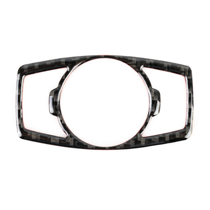 Car Carbon Fiber Headlight Adjustment Frame Decorative Sticker for Ford New Mondeo, Headlight Adjustment Frame