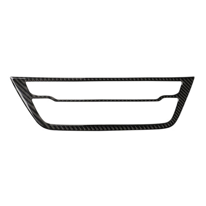 Car Carbon Fiber CD Panel Decorative Sticker for BMW 5 Series G38 528Li / 530Li / 540Li 2018, CD Panel