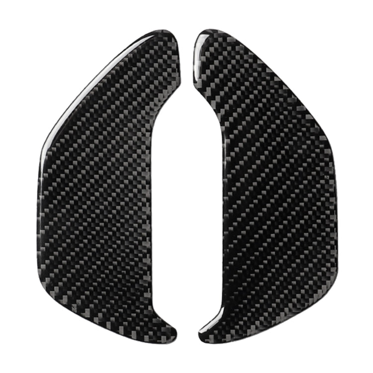 2 PCS Car Carbon Fiber Ashtray Panel Decorative Sticker for BMW 5 Series G38 528Li / 530Li / 540Li 2018, Ashtray Panel