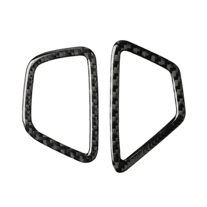 Car Carbon Fiber Instrument Air Vent Frame Decorative Sticker for BMW 5 Series G38 528Li / 530Li / 540Li 2018, Left Drive, Instrument Air Vent