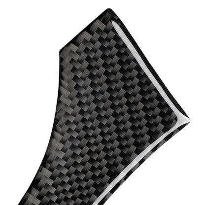 2 PCS Car Carbon Fiber Rearview Mirror Bumper Strip Decorative Sticker for BMW G30 (2018-2019) / G11 (2016-2019), Right Drive without Lens, Rearview Mirror Right Drive without Lens