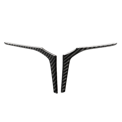 Car Carbon Fiber Steering Wheel Lower Panel Decorative Sticker for BMW G30(2018-2020) / G01(2018-2020) / G02(2019-2020), Steering Wheel Lower Panel