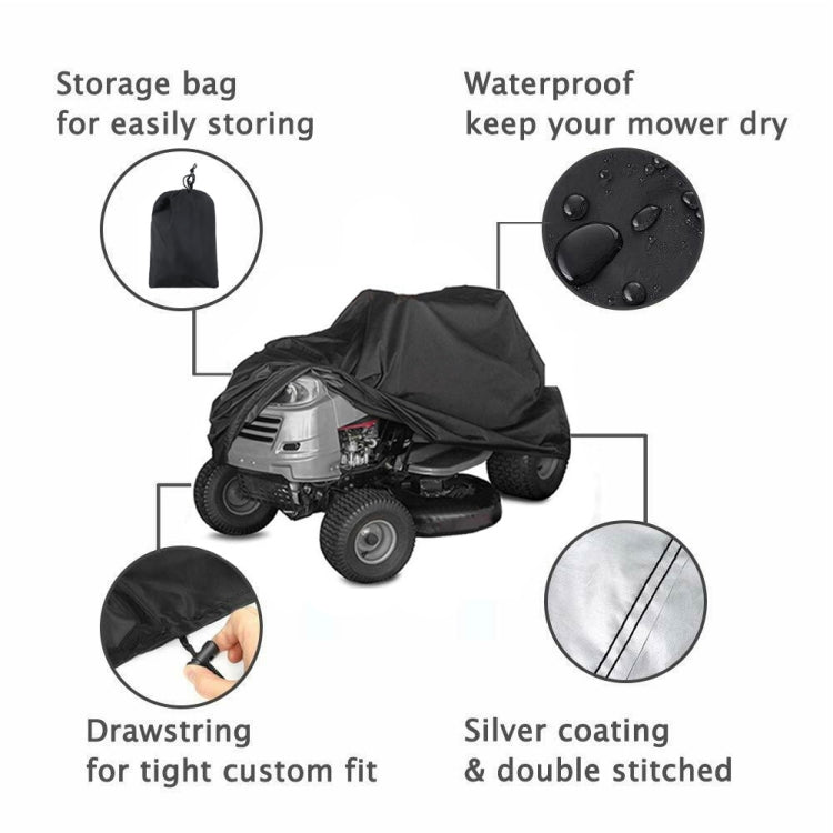 210D Oxford Cloth Waterproof Sunscreen Scooter Tractor Car Cover, Size: XS, Size: XS