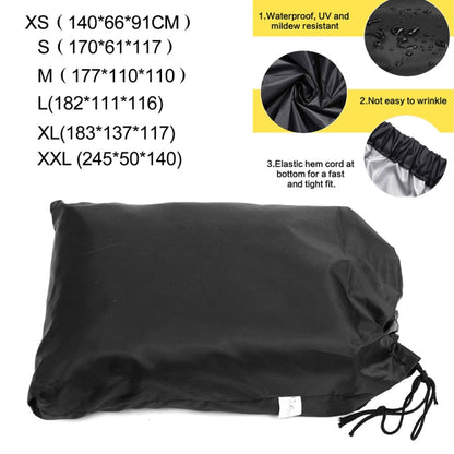 210D Oxford Cloth Waterproof Sunscreen Scooter Tractor Car Cover, Size: XS, Size: XS