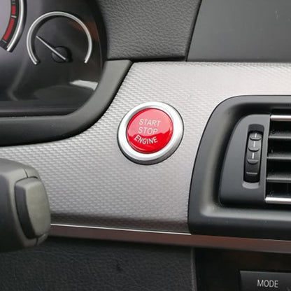 Car Engine Start Key Push Button Cover for BMW E90 Chassis, For BMW E90 Chassis (Black), For BMW E90 Chassis (Blue), For BMW E90 Chassis (Red), For BMW E90 Chassis (Silver)