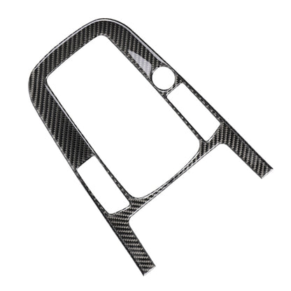 Car Carbon Fiber Gear Position Panel Decorative Sticker for Audi 2010-2018 Q5 / 2009-2016 A4L / 2009-2016 A5, Left Drive, Gear Position (B)