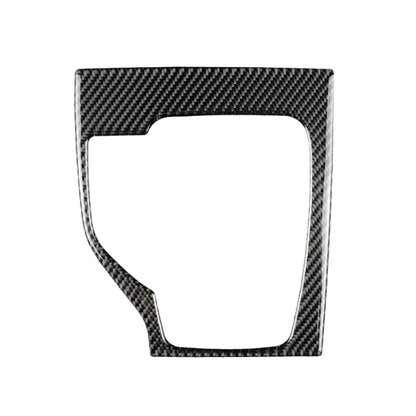 Car Carbon Fiber Left Drive Gear Frame A Decorative Sticker for Mazda Axela 2013-2016, Left Drive Gear Frame A