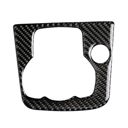Car Carbon Fiber Left Drive Multimedia Frame A Decorative Sticker for Mazda Axela 2013-2016, Left Drive Multimedia Frame A