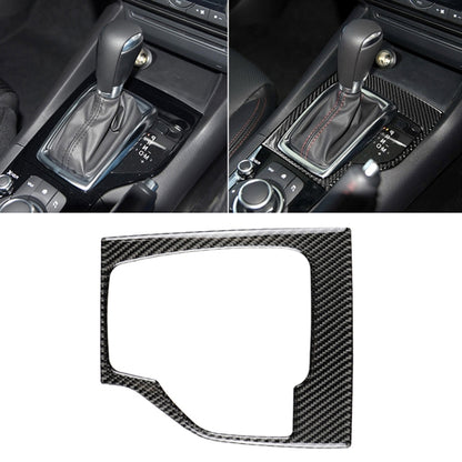 Car Carbon Fiber Right Drive Gear Frame A Decorative Sticker for Mazda Axela 2013-2016, Right Drive Gear Frame A