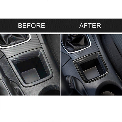 Car Carbon Fiber Central Control Sundries Frame Decorative Sticker for Mazda Axela 2013-2016, Central Control Sundries Frame