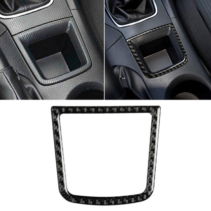 Car Carbon Fiber Central Control Sundries Frame Decorative Sticker for Mazda Axela 2013-2016, Central Control Sundries Frame