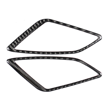 Car Carbon Fiber Instrument Air Outlet Decorative Sticker for Mazda Axela 2014 / 2017-2018, Instrument Air Outlet