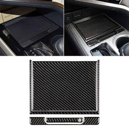 4 in 1 Car Carbon Fiber Storage Box Decorative Sticker for Toyota Eighth Generation Camry 2018-2019, Storage Box (4 in 1)