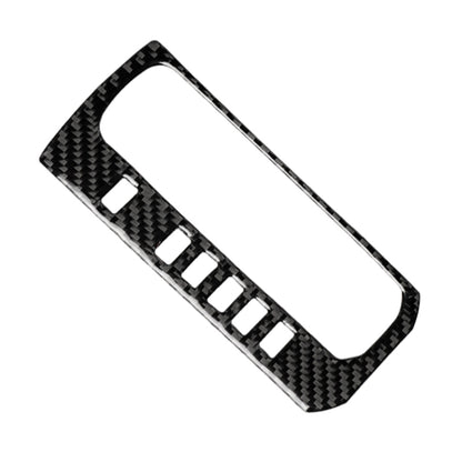 Car Carbon Fiber Gear Position Button Frame Decorative Sticker for Honda Tenth Generation Civic 2016-2019, Left Drive, Gear Position Button Frame