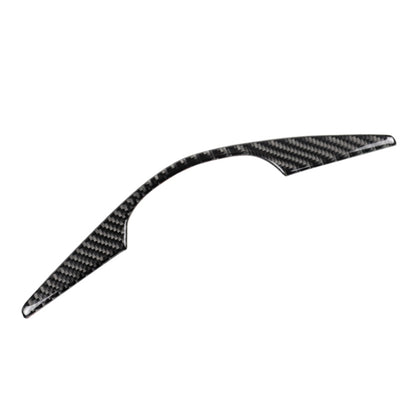 Car Carbon Fiber Steering Wheel Decorative Sticker for Cadillac XT5 2016-2017, Steering Wheel