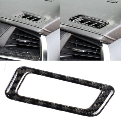 Car Carbon Fiber Air Outlet Decorative Sticker for Cadillac XT5 2016-2017, Left Drive, Air Outlet