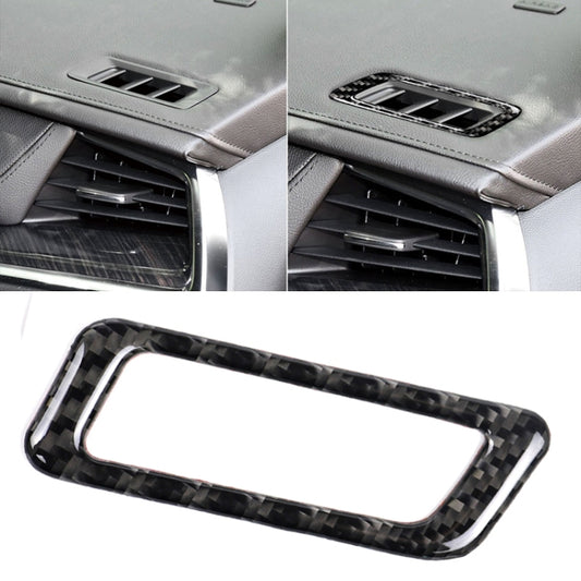 Car Carbon Fiber Air Outlet Decorative Sticker for Cadillac XT5 2016-2017, Left Drive, Air Outlet