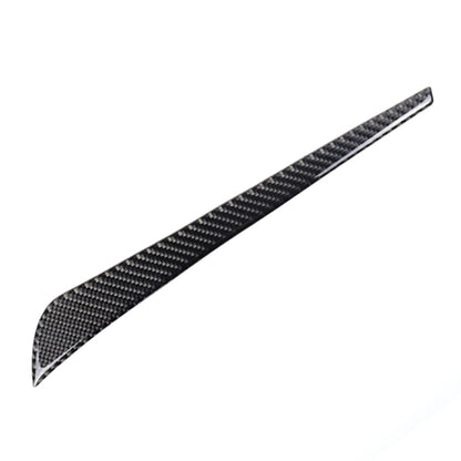 Car Carbon Fiber Middle Air Outlet Decorative Sticker for Cadillac XT5 2016-2017, Left Drive, Middle Air Outlet